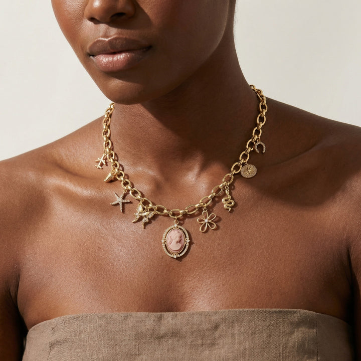 Queen Energy Charm Necklace - one of a kind