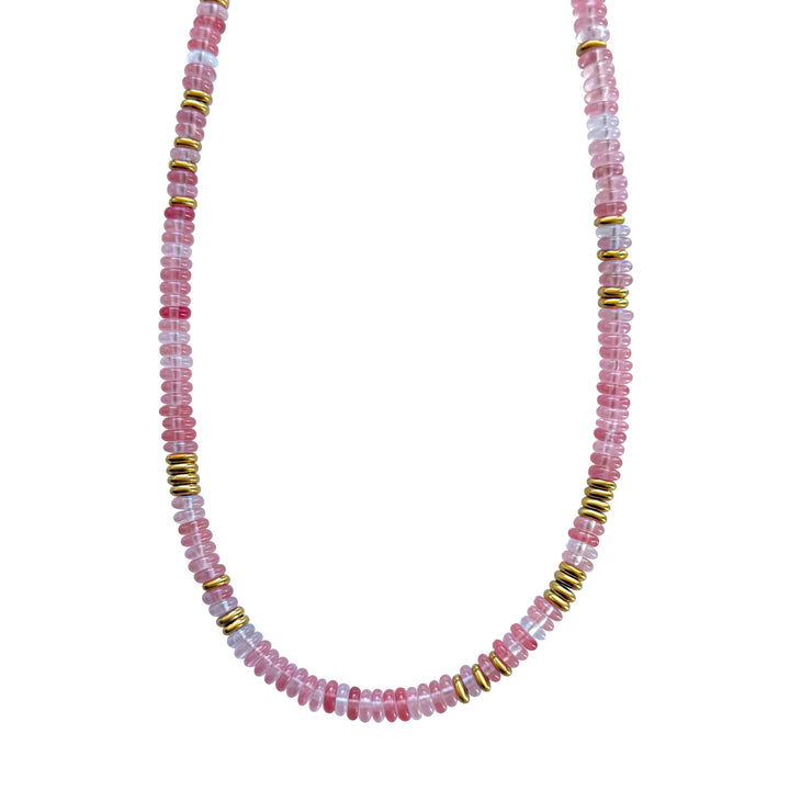 Nature Gemstone Necklace - Gold Filled