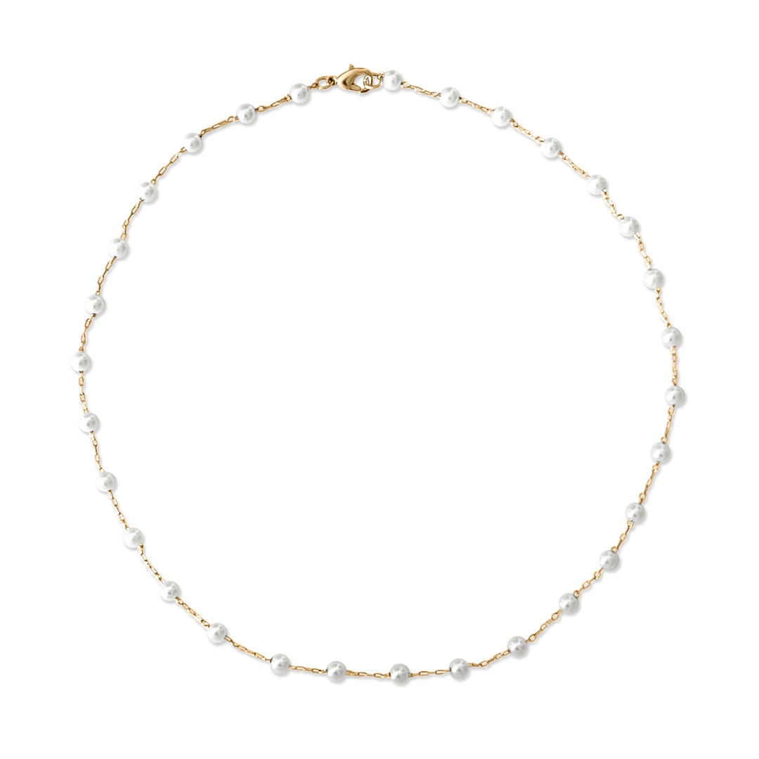 Freshwater Pearl Necklace - Gold Filled
