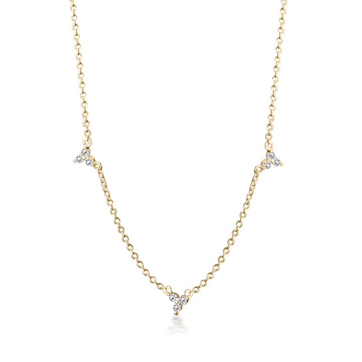 Dainty Diamond Necklace 