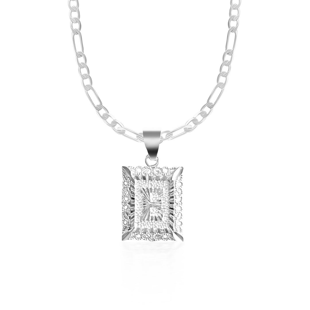 Carla Initial Necklace - Silver