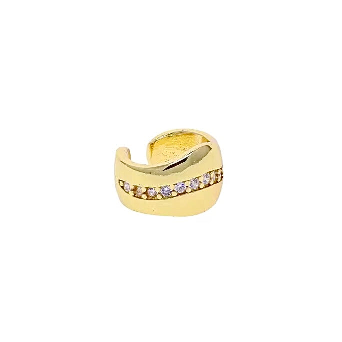 Sabrina Ear Cuff - Gold Filled