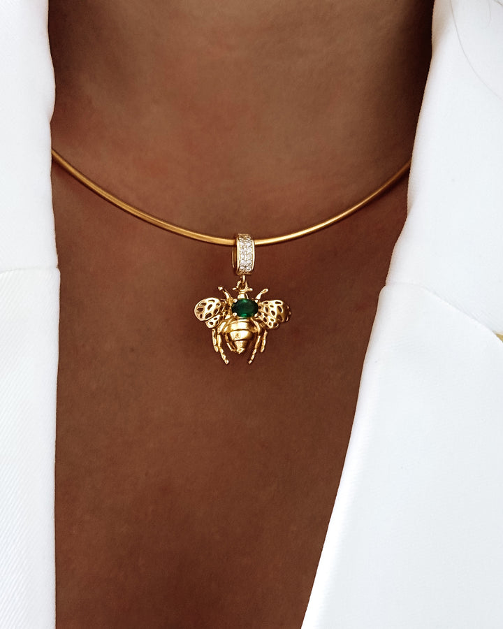 Queen Bee Collar - Gold Filled