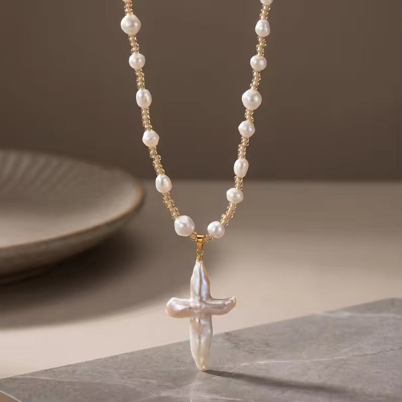Evil Eye & Pearl Lover Set - Gold Filled