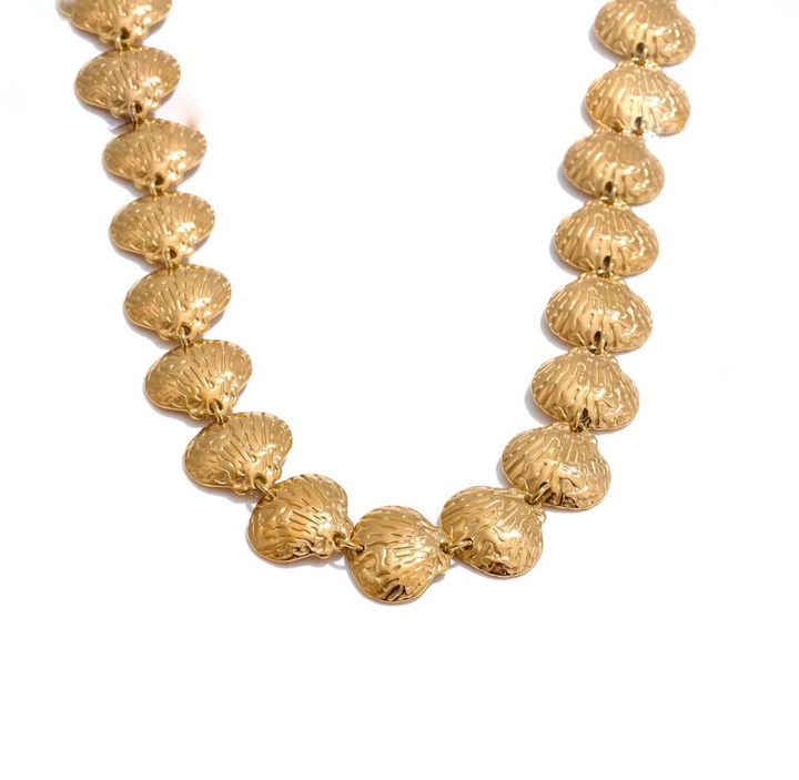 Sea Shell Choker - Gold Filled