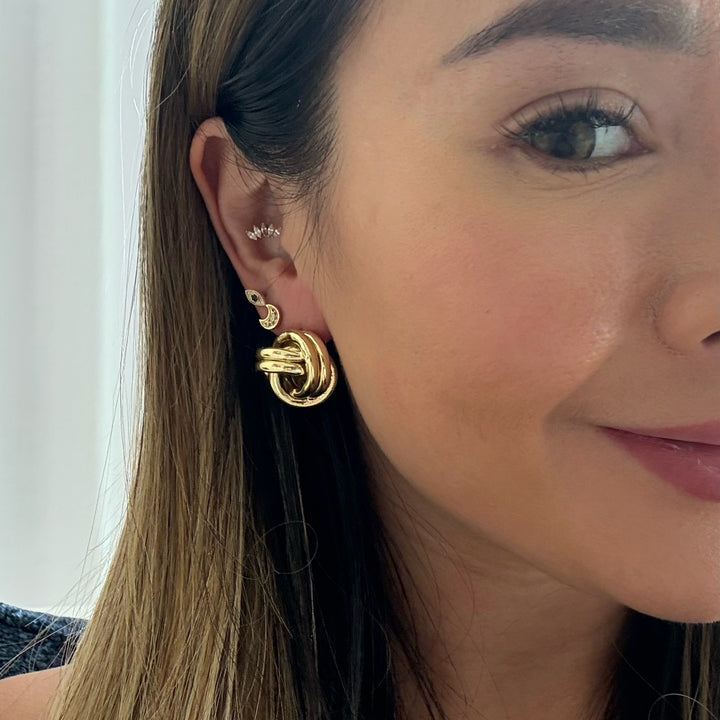 Trending Knot Earrings - Gold Filled