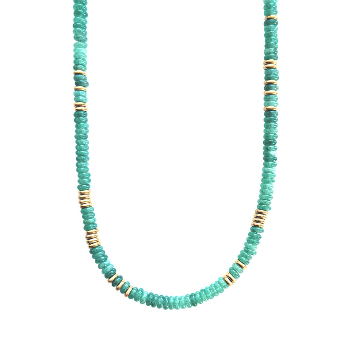 Nature Gemstone Necklace - Gold Filled