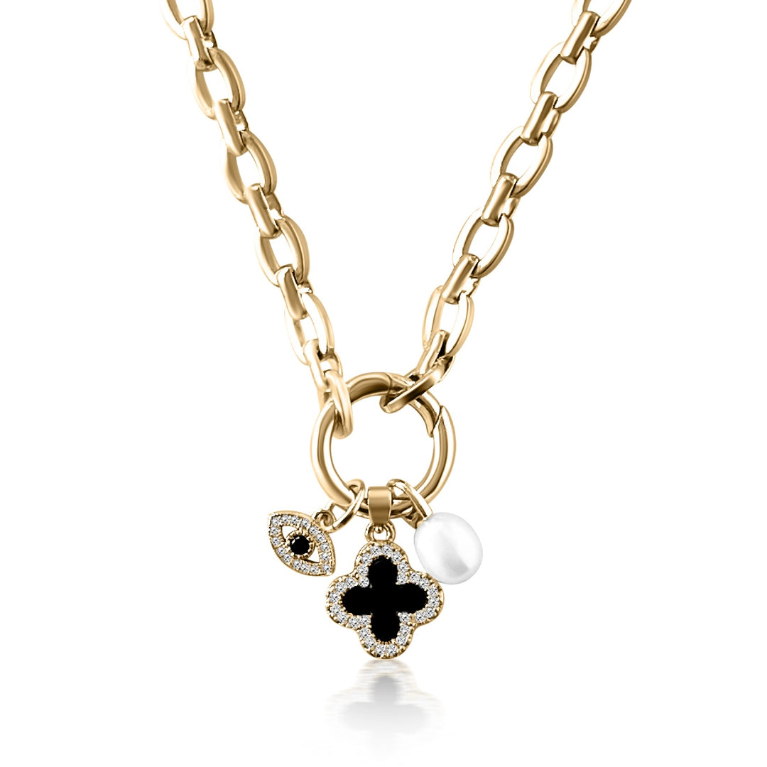 Luck & Protection Necklace - Gold Filled