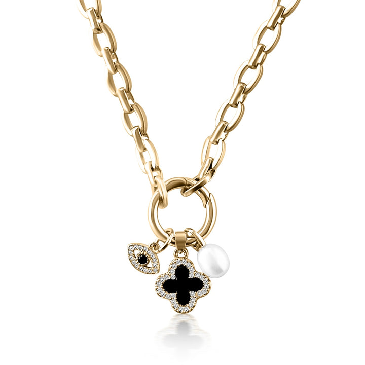 Luck & Protection Necklace - Gold Filled