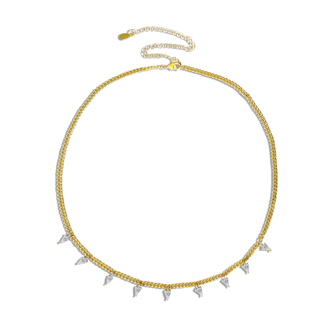 Multi Diamond 2 Necklace Set