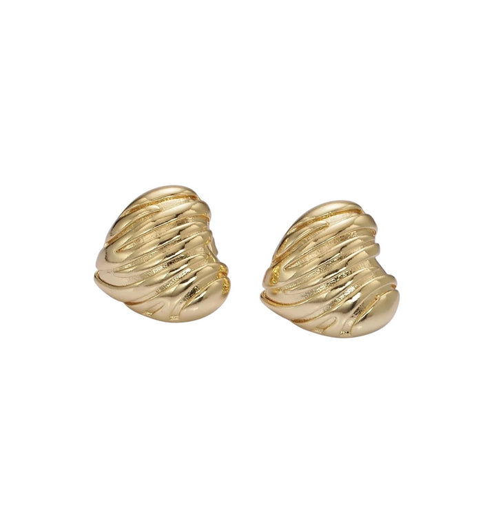 Holiday Sweet Heart Earrings - Gold Filled