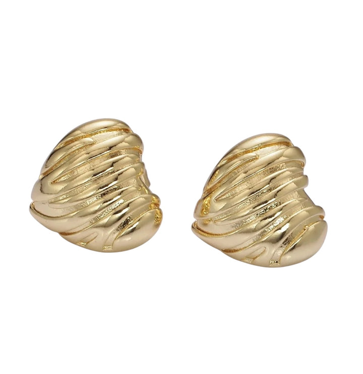 Holiday Sweet Heart Earrings - Gold Filled