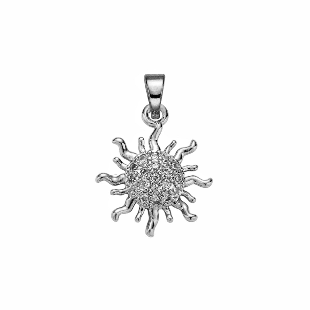 Dainty Sun Charm - Gold Filled