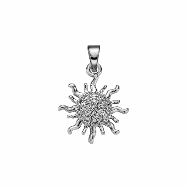 Dainty Sun Charm - Gold Filled