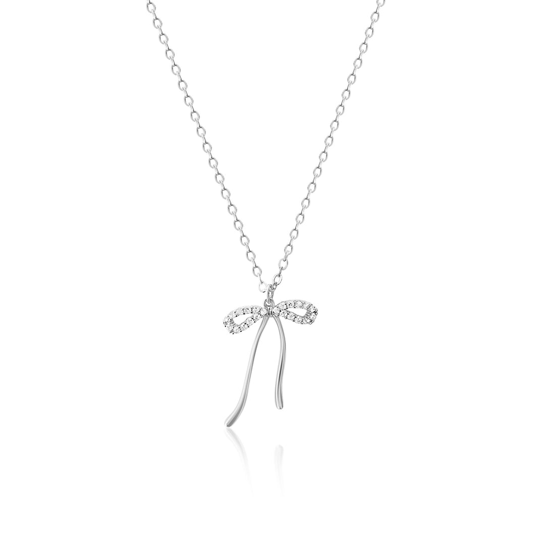 Dainty Bow Necklace 