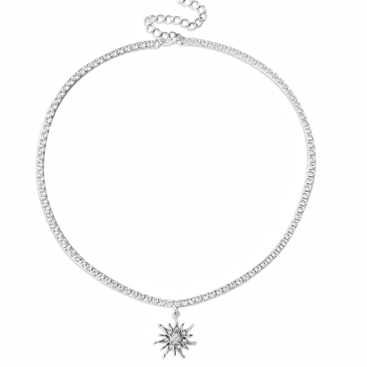 Light Seeker Sun Necklace - Gold Filled