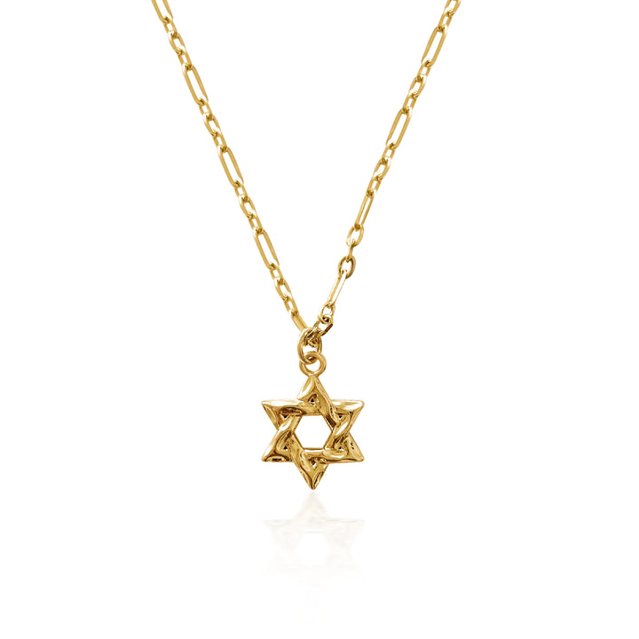 Dainty Star of David Necklace - Gold Filled