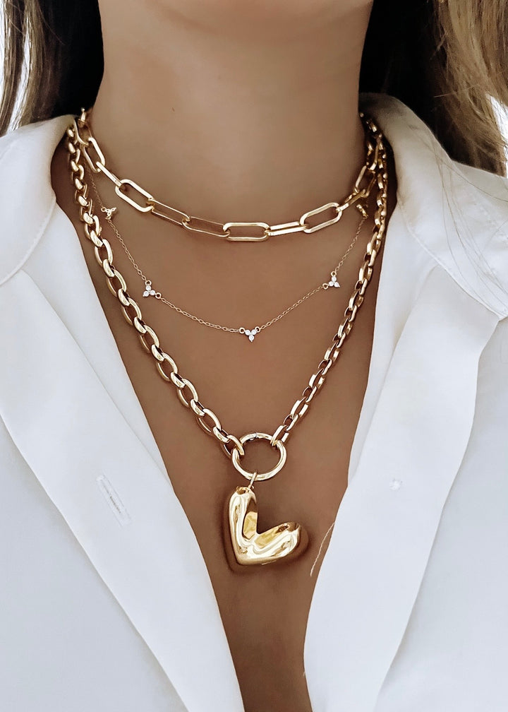 Love is Everything Necklace - Gold Filled