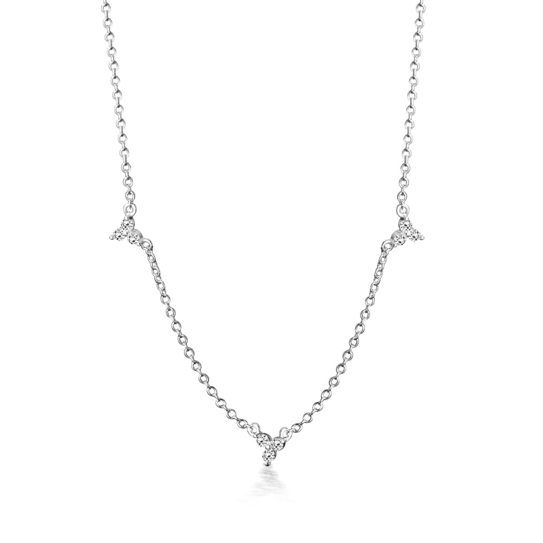 Dainty Diamond Necklace 