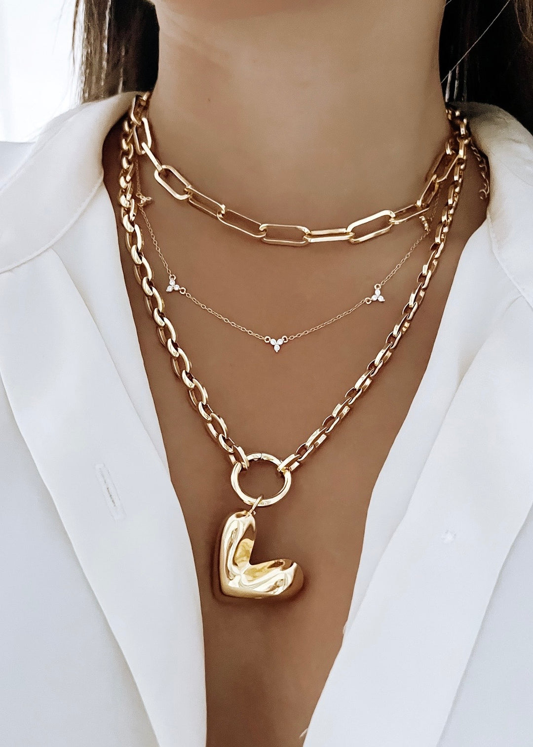 Love is Everything Necklace - Gold Filled