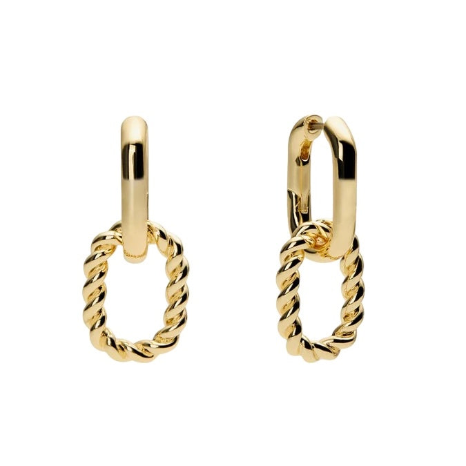 Everyday Double Hoops - Gold Filled