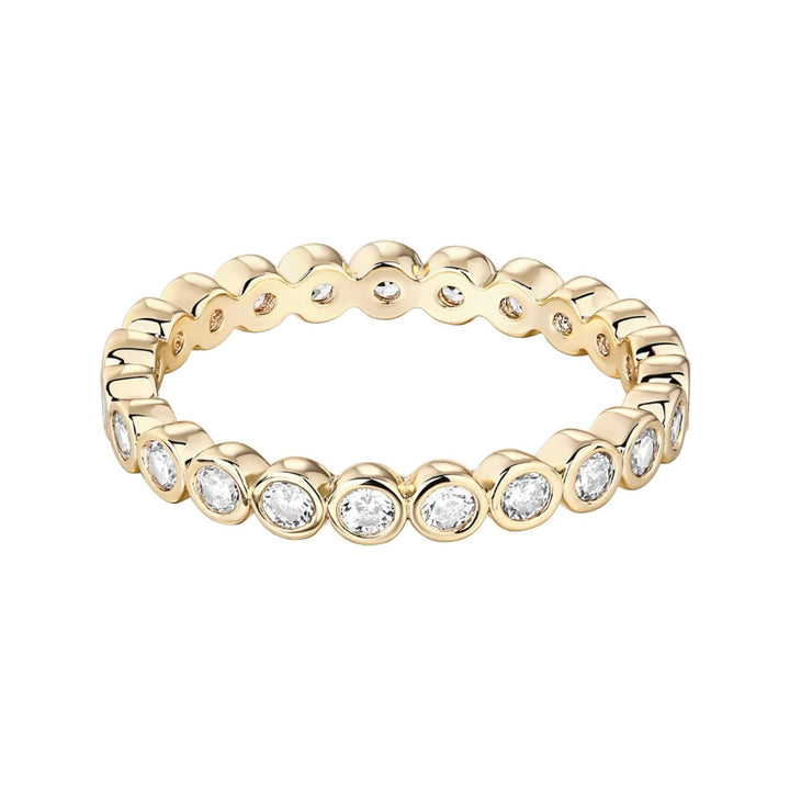 Dainty Diamond Ring - Gold Filled