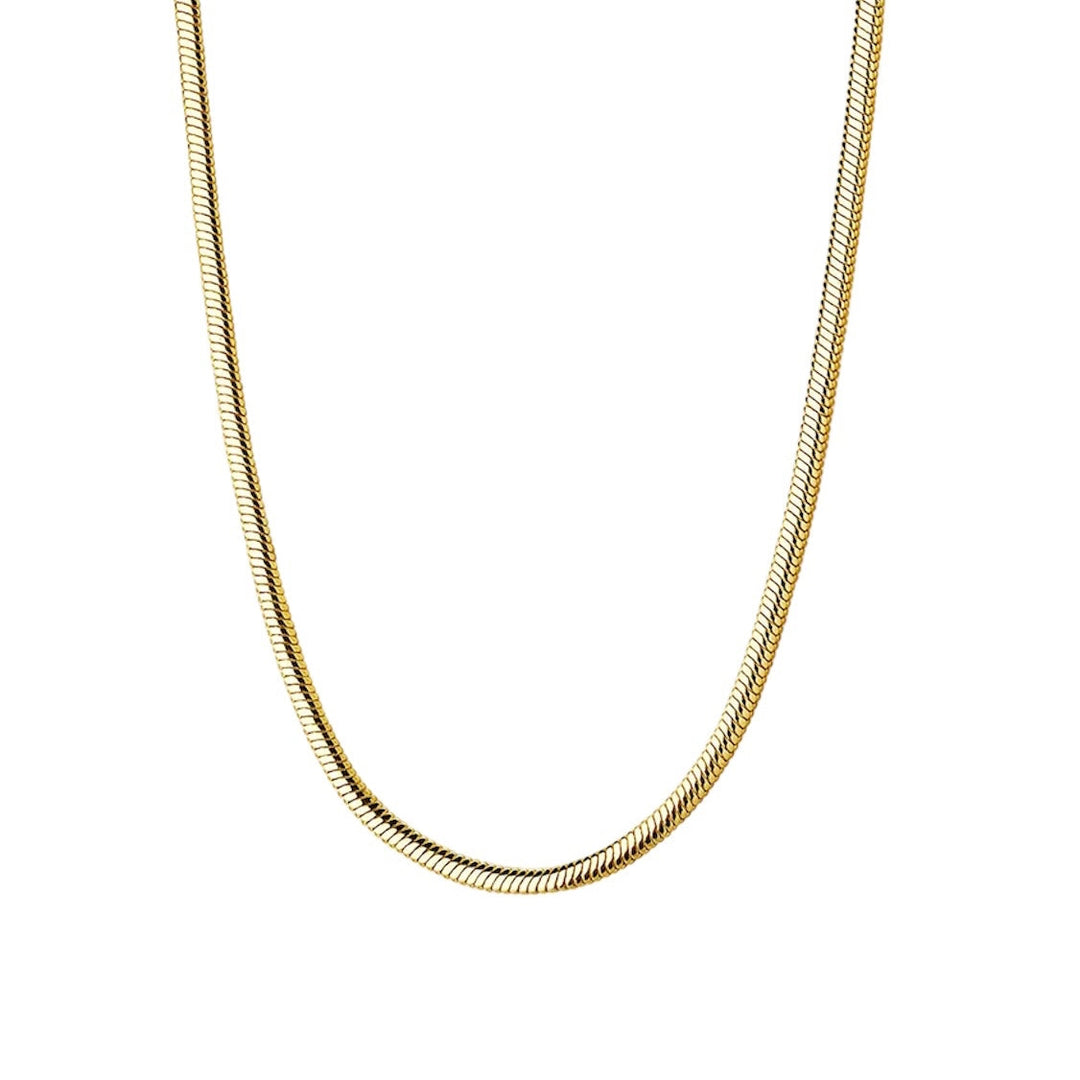 Snake Chain Necklace - Gold Filled