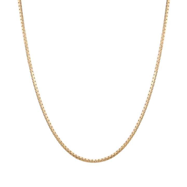 Box Chain Necklace - Gold Filled