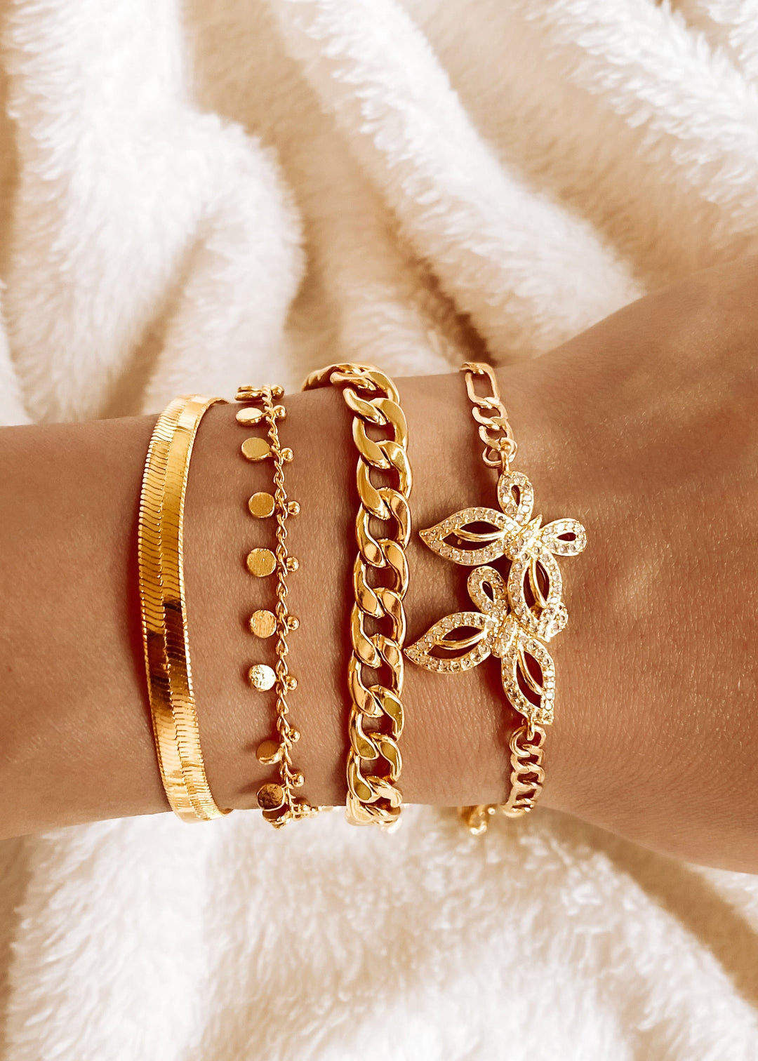 Chunky Cuban Chain Bracelet 
