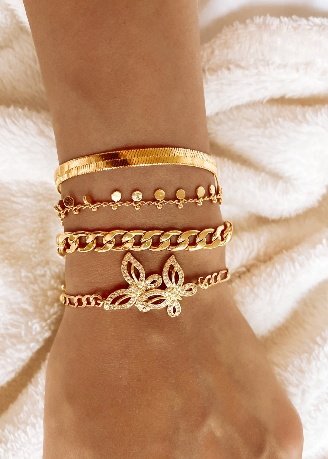 Chunky Cuban Chain Bracelet 