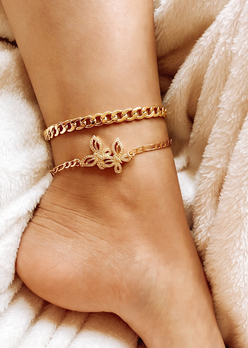 Chunky Cuban Chain Anklet