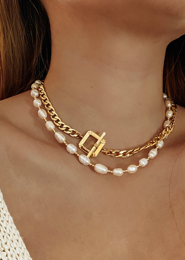 Charlie Cuban Chain Necklace