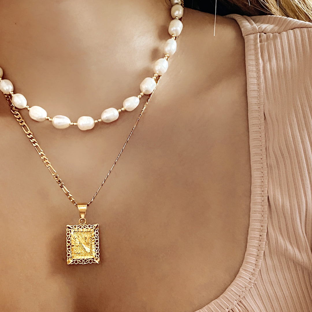 Clara Initial Necklace