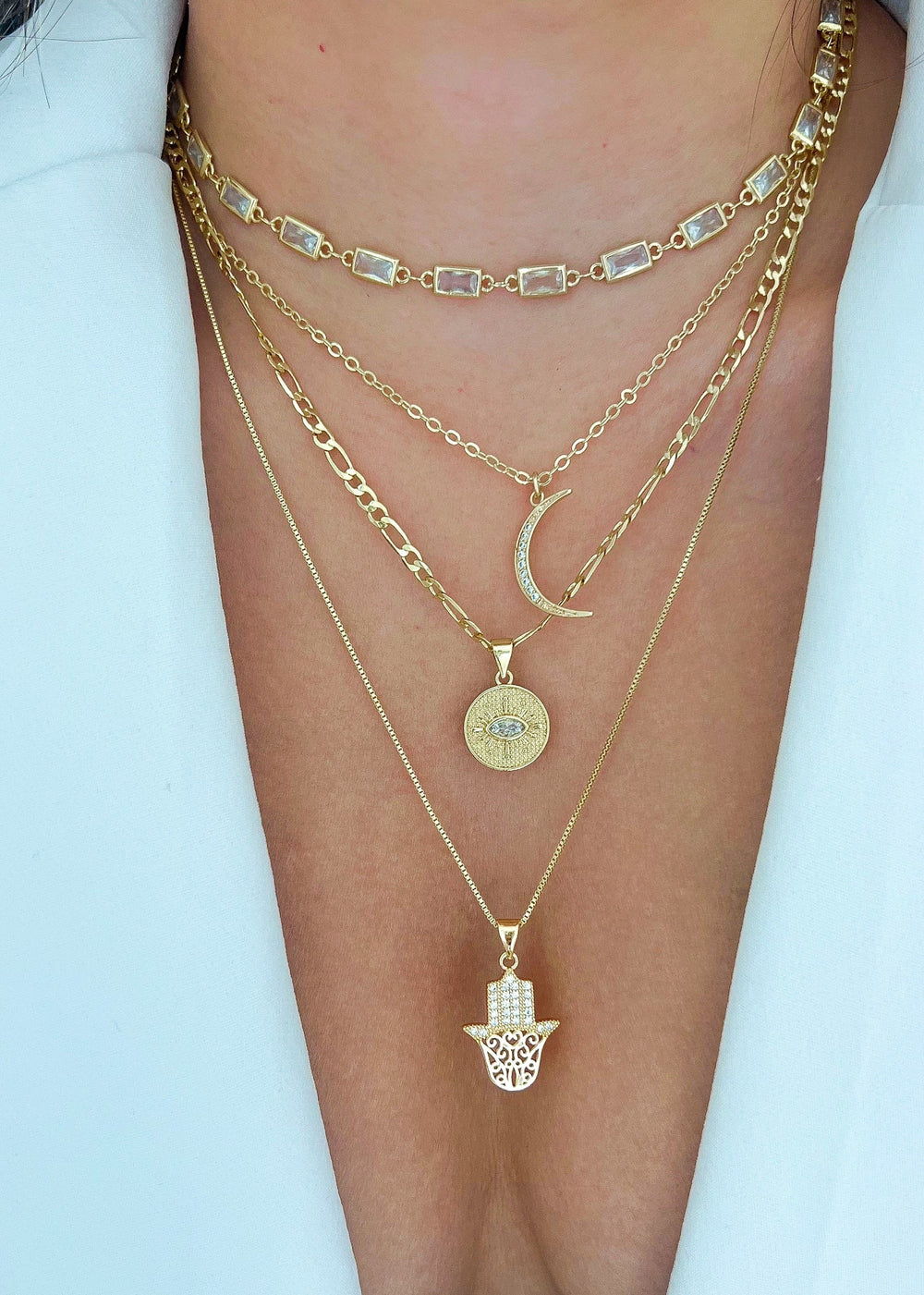 Clear Diamond Choker 