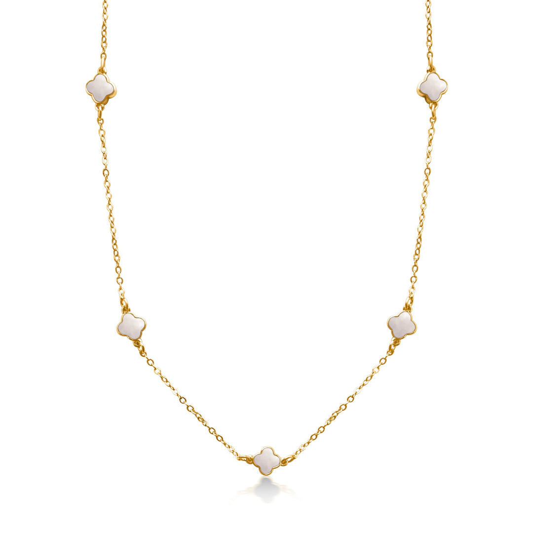 Lovery Flora Necklace - White