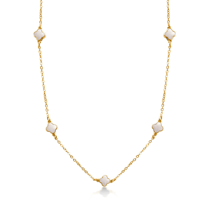 Lovery Flora Necklace - White