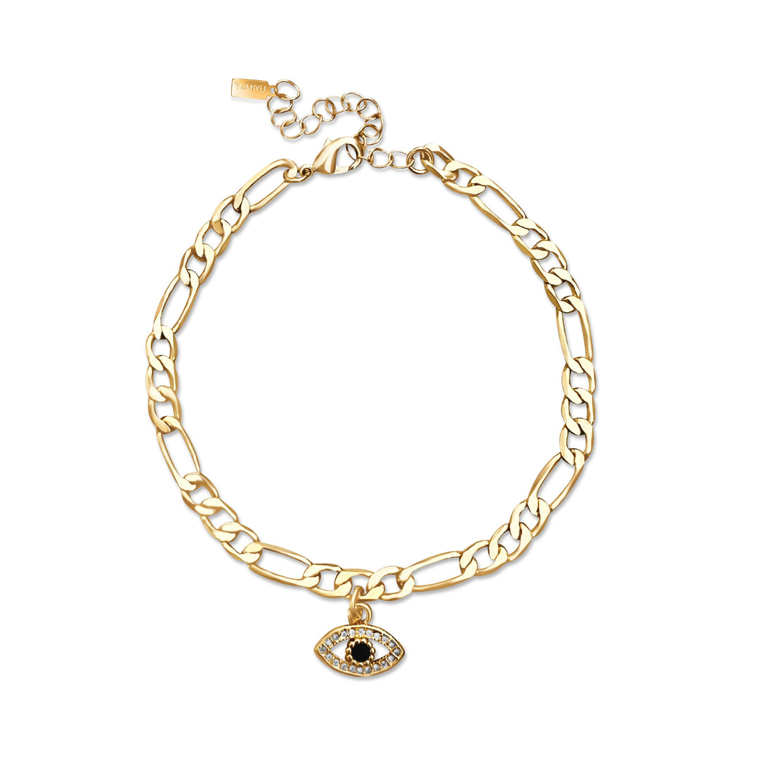 Effy Evil Eye Bracelet - Gold Filled