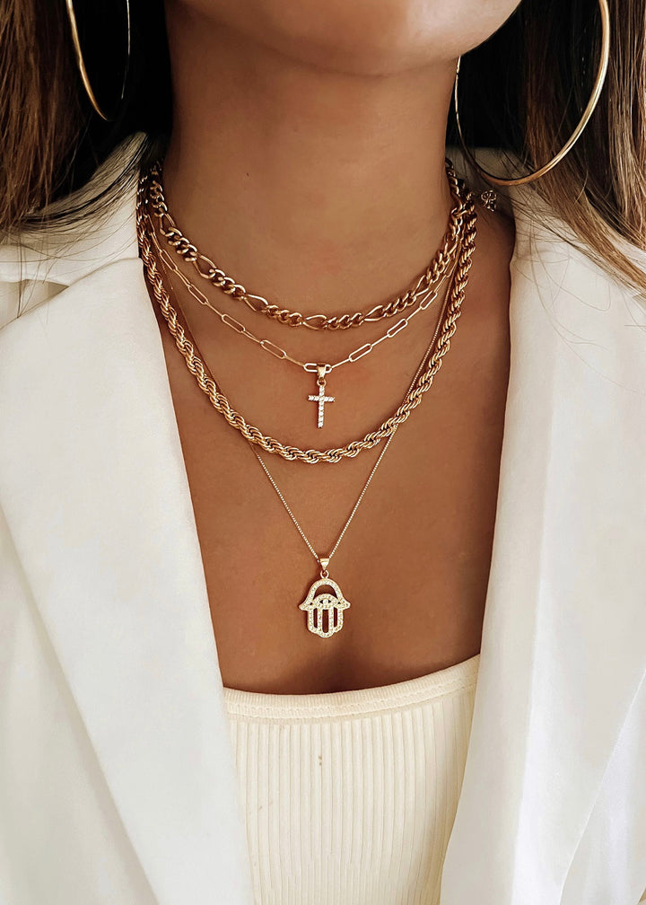 Chunky Rope Necklace 
