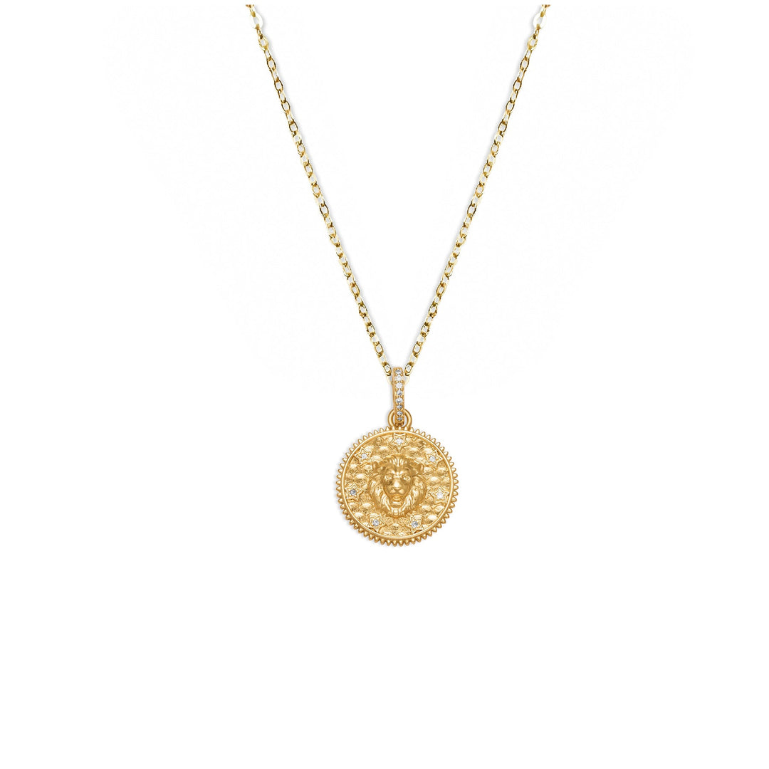Lion King Necklace - Gold Filled