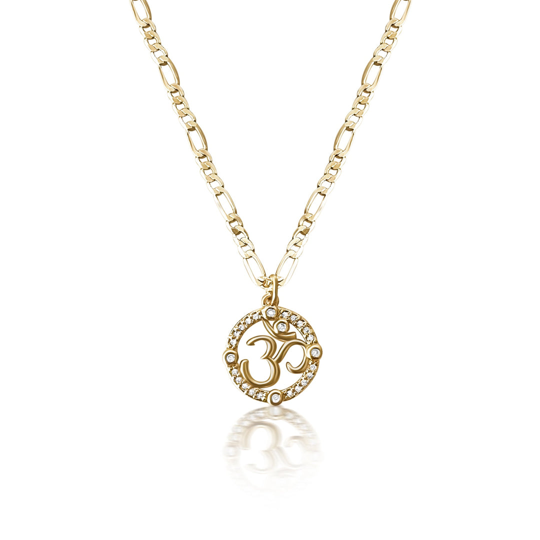 AUM Yoga Necklace - Gold Filled