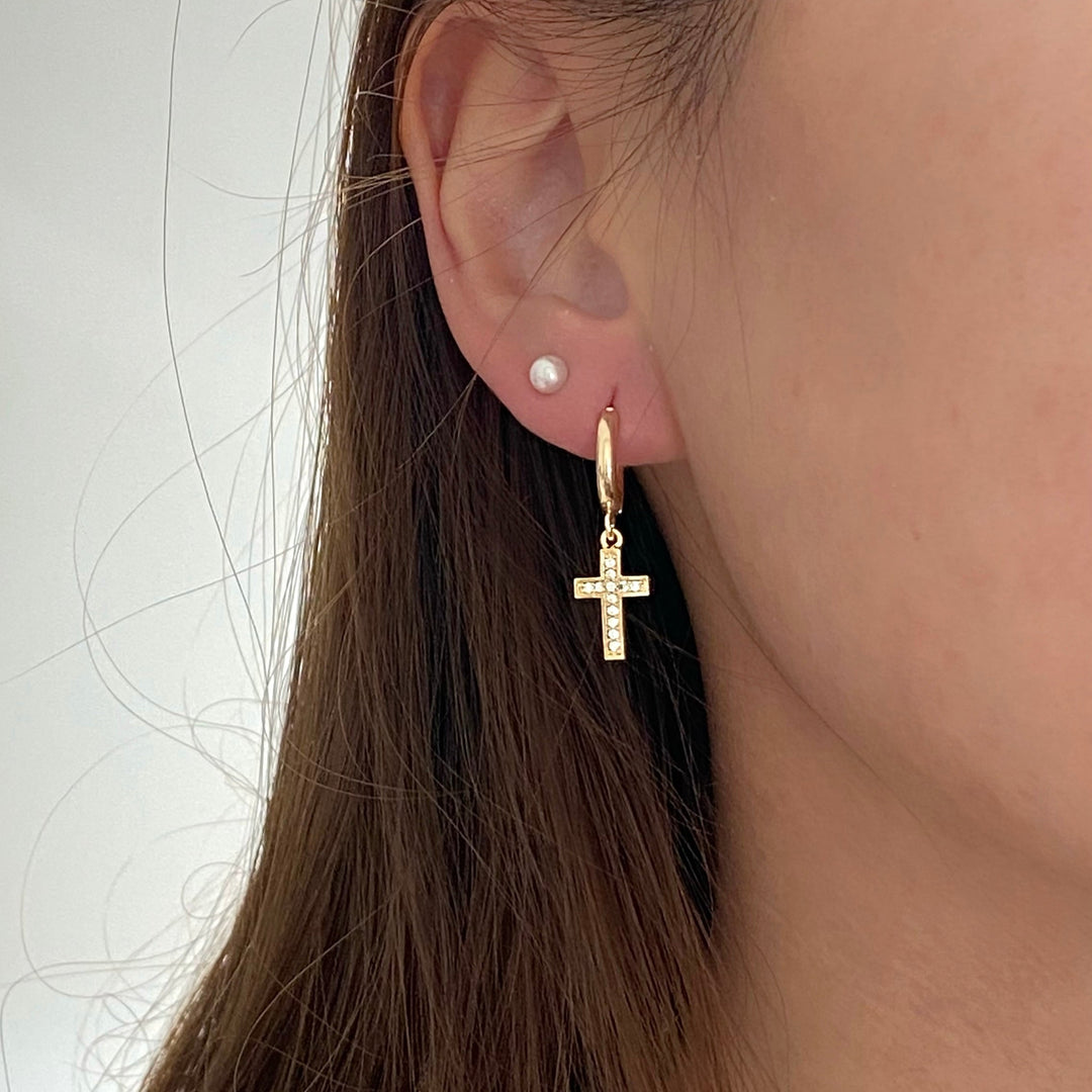 Cross Earrings