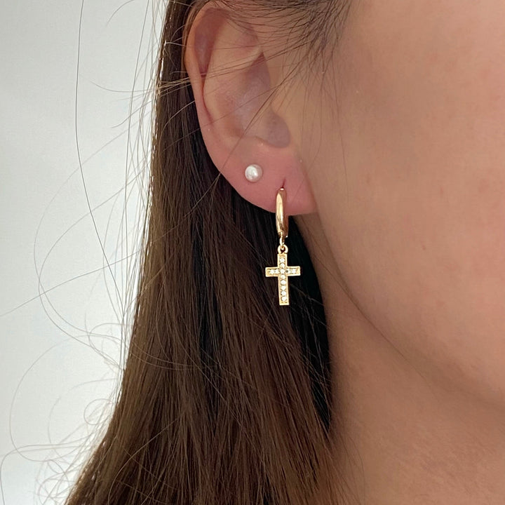 Cross Earrings