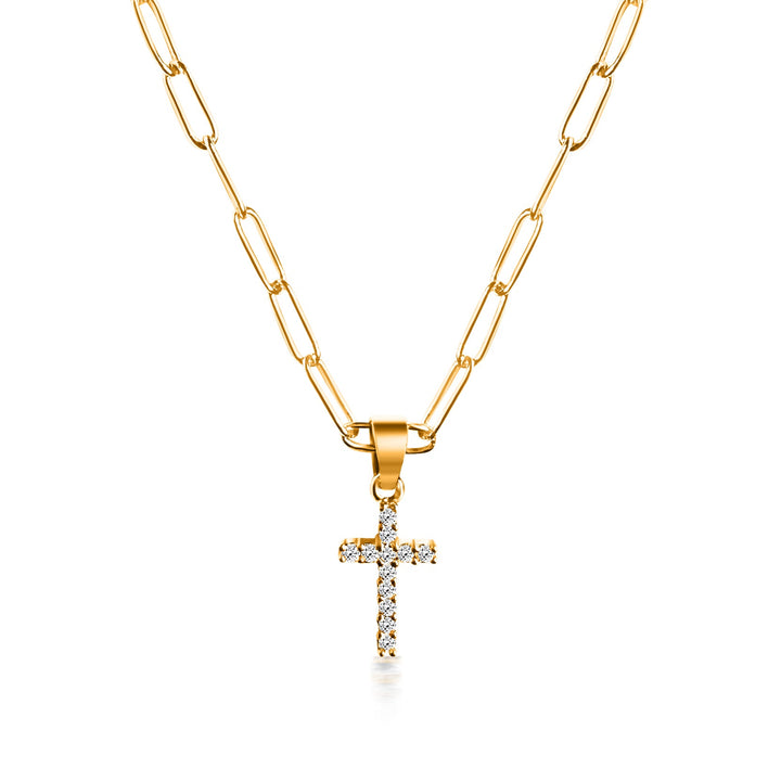 Centered in Faith Cross Necklace