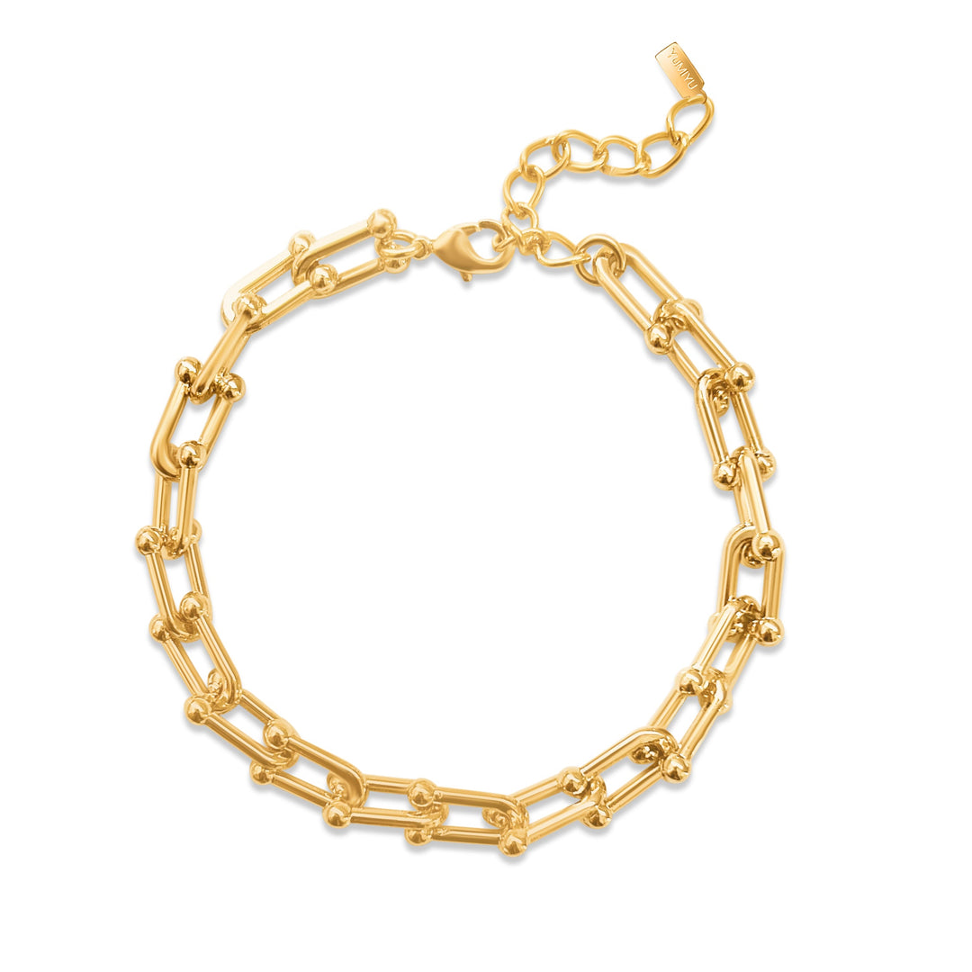 Chunky Chain Bracelet - Gold Filled