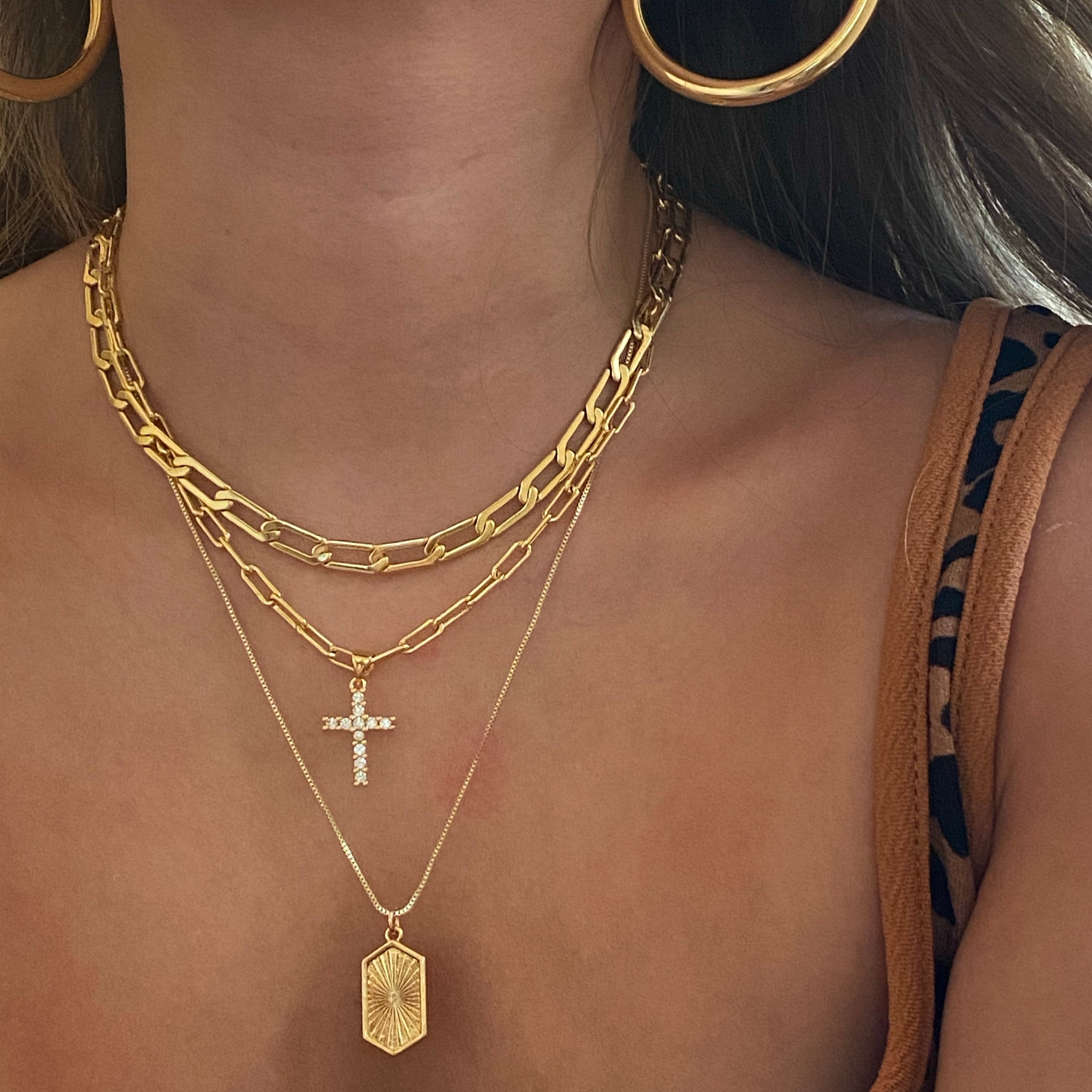 Chunky Paperclip Necklace