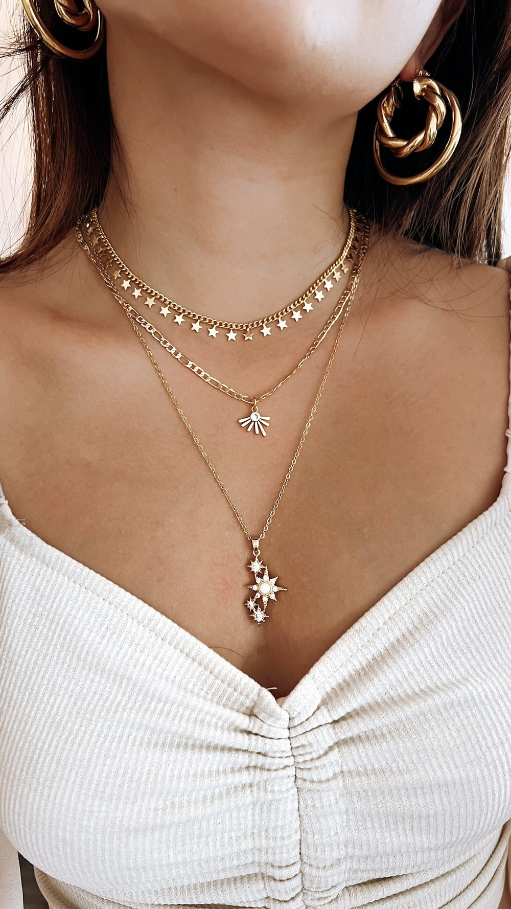 Diamond Star Necklace