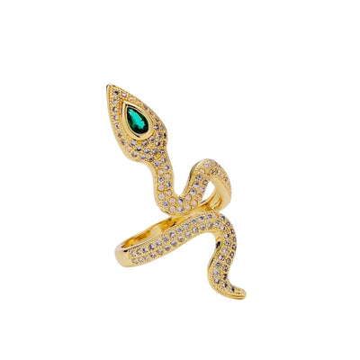 diamond-snake-ring